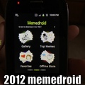 found my old phone with the old 2012 Memedroid client