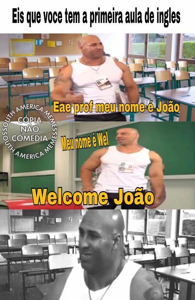 Welcome João - meme