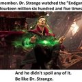 Be like Dr. Strange