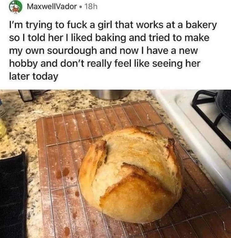that bread looks good af - meme