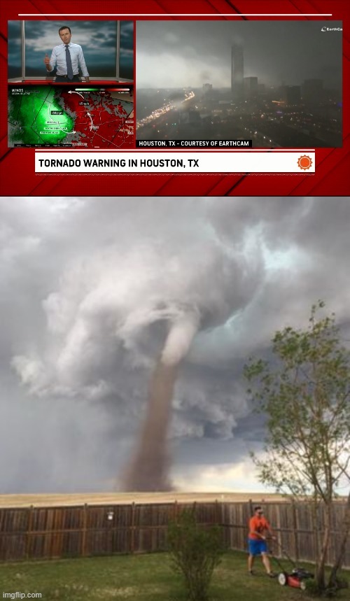 Houston tornado meme