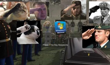 Press F to Pay respects - meme