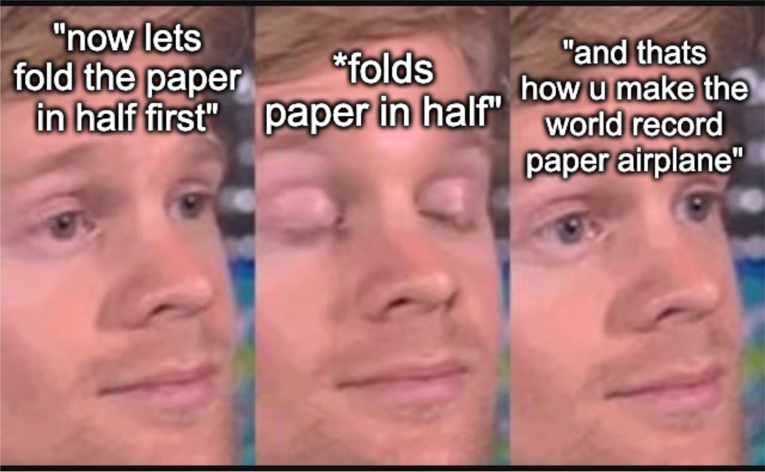 origami tutorials be like - meme