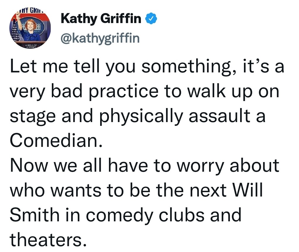To be fair I'd probably assault Kathy Griffin - meme