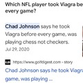 Chad Johnson hahah
