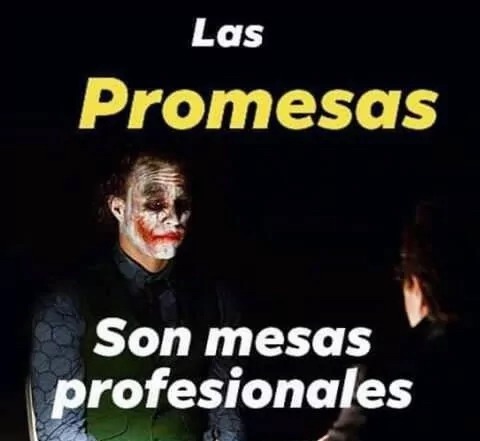 Promesas - meme