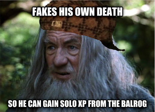 Gandalf the gamer - meme