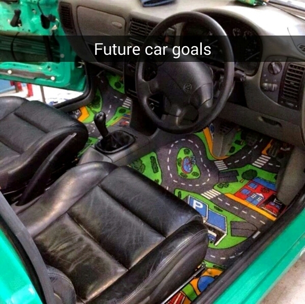 Future car Goals - meme