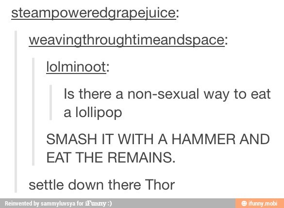 Thor, chill out. - meme