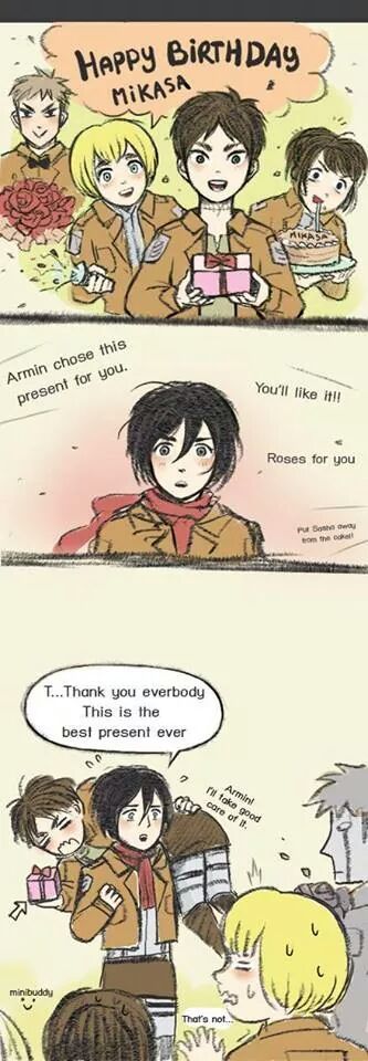 oh Mikasa - meme