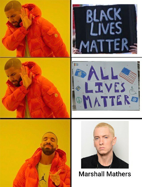 No lives matter - meme