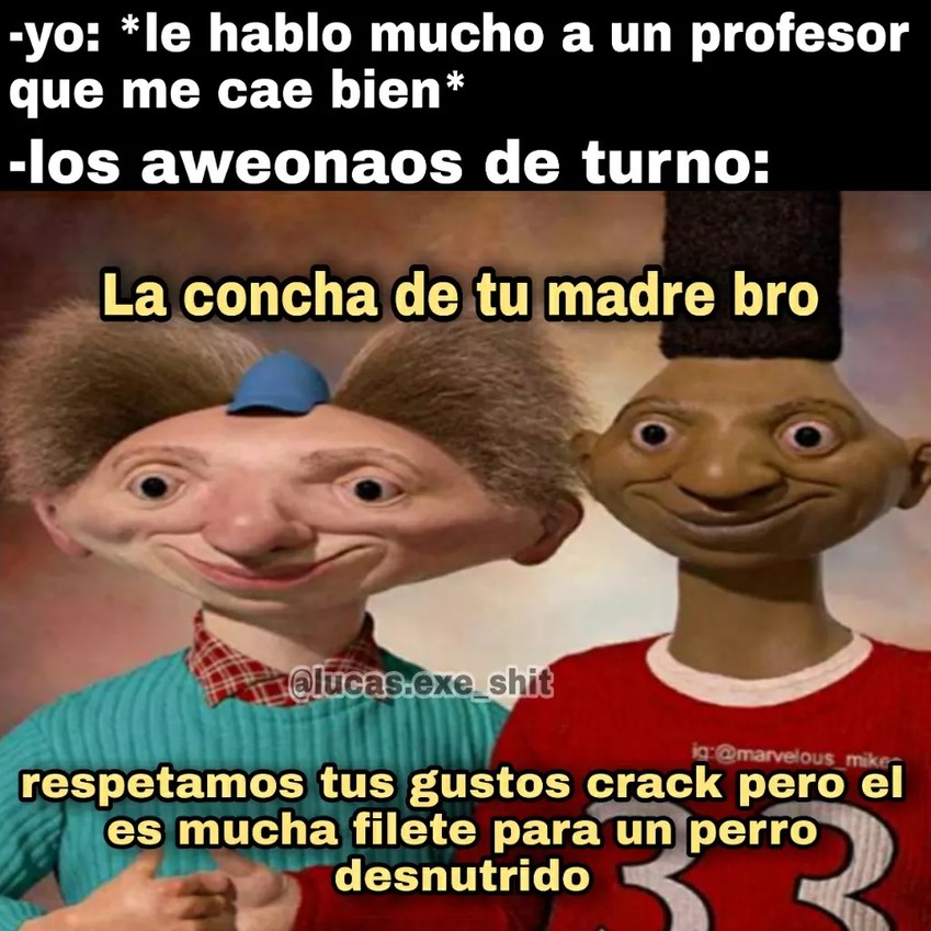 Me pasó - meme