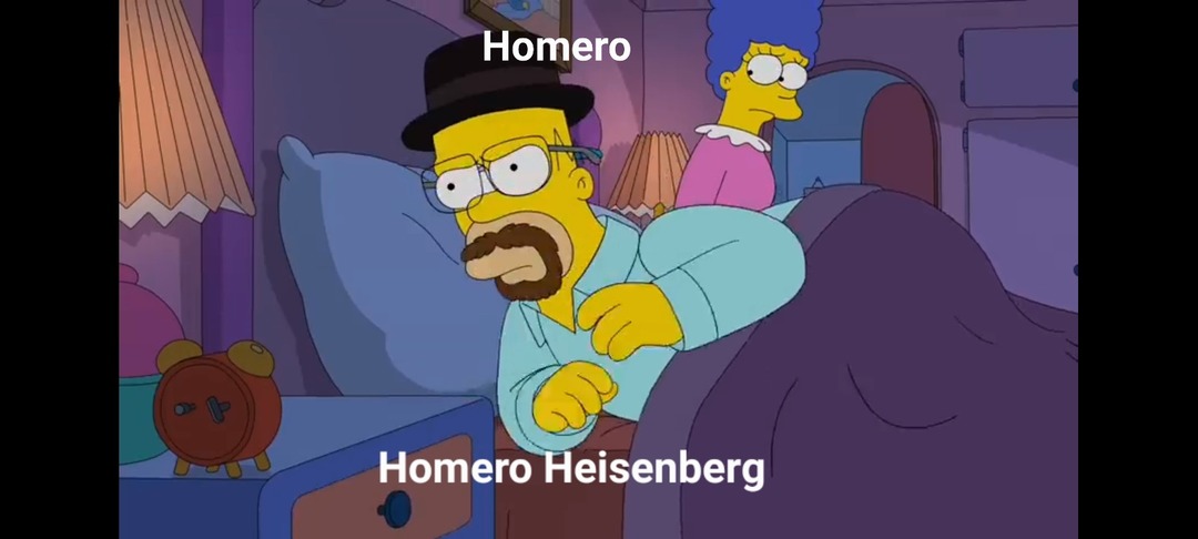Homero Heisenberg - meme