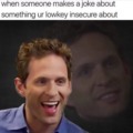 Insecure laughing