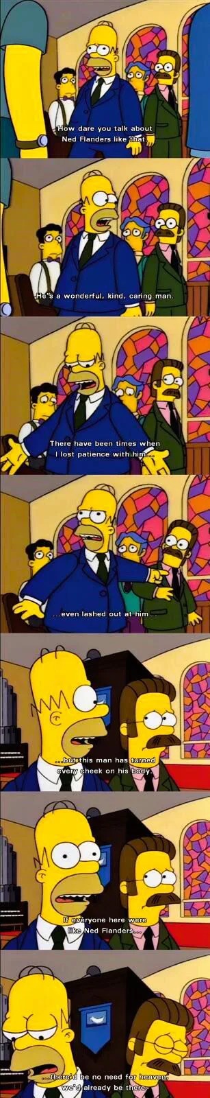 Wholesome words Homer - meme