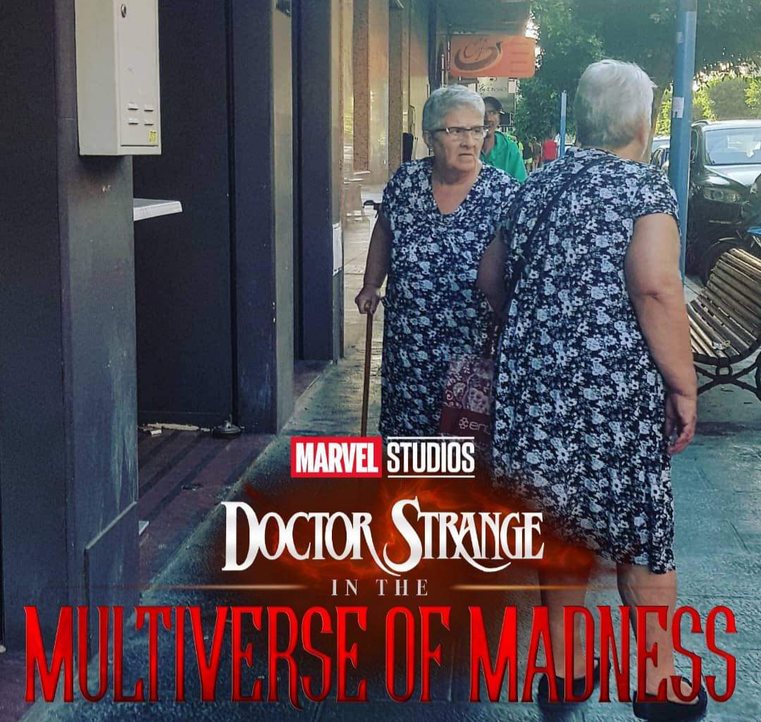 This is the multiverse of madness: grandmothers multiply too when you play with it - meme