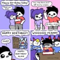Happy birthday comic