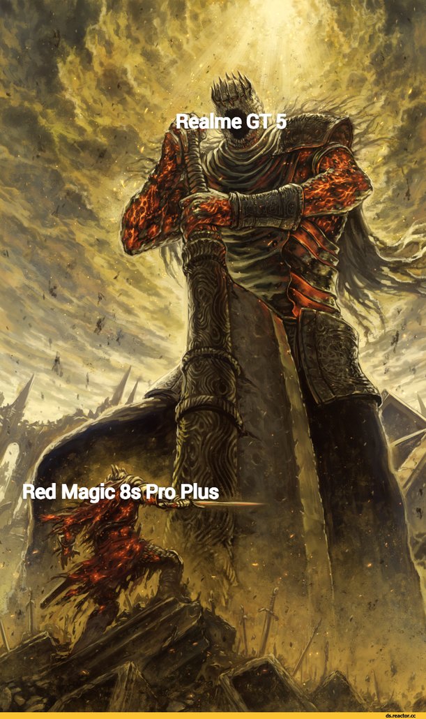 Realme Vs Red Magic - meme