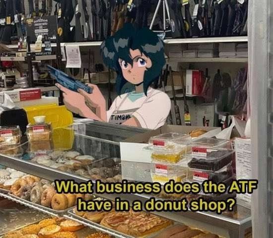 The ATF is gay - meme