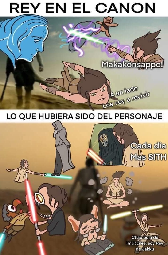 La cnch de tu mae Rose, porque condenastes a la rebelion - meme