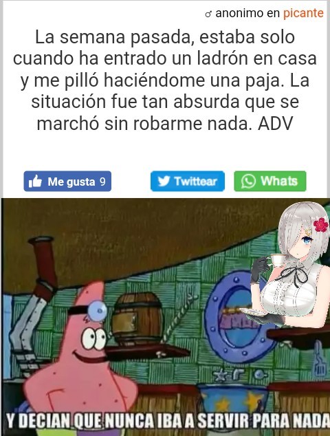 Las pajas locas si sirven - meme