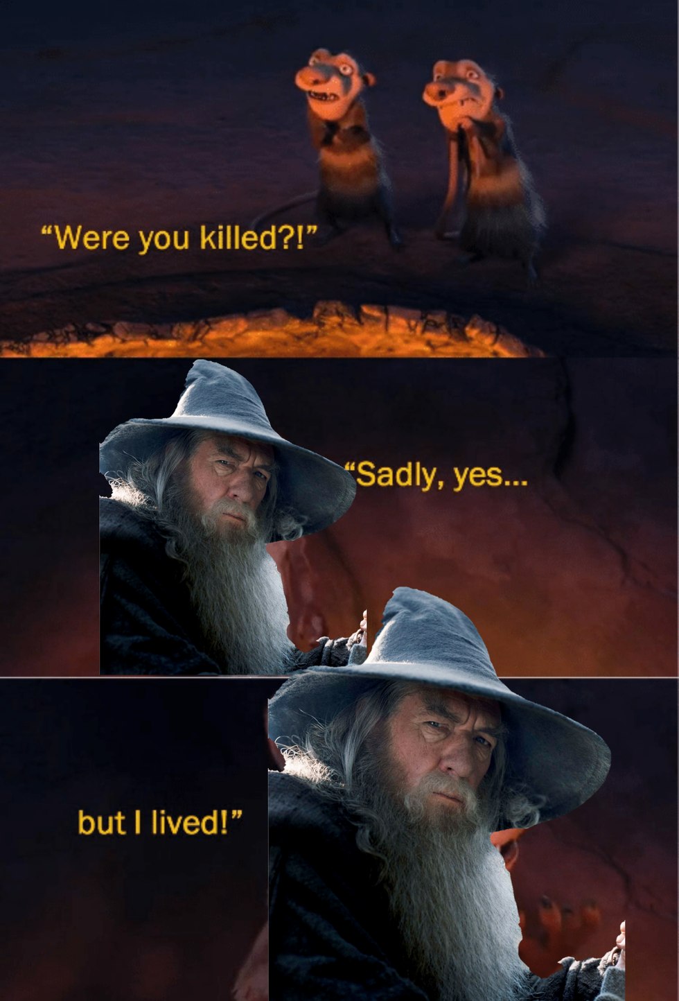 Were you killed? - meme