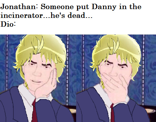 i hate dio with a passion - meme