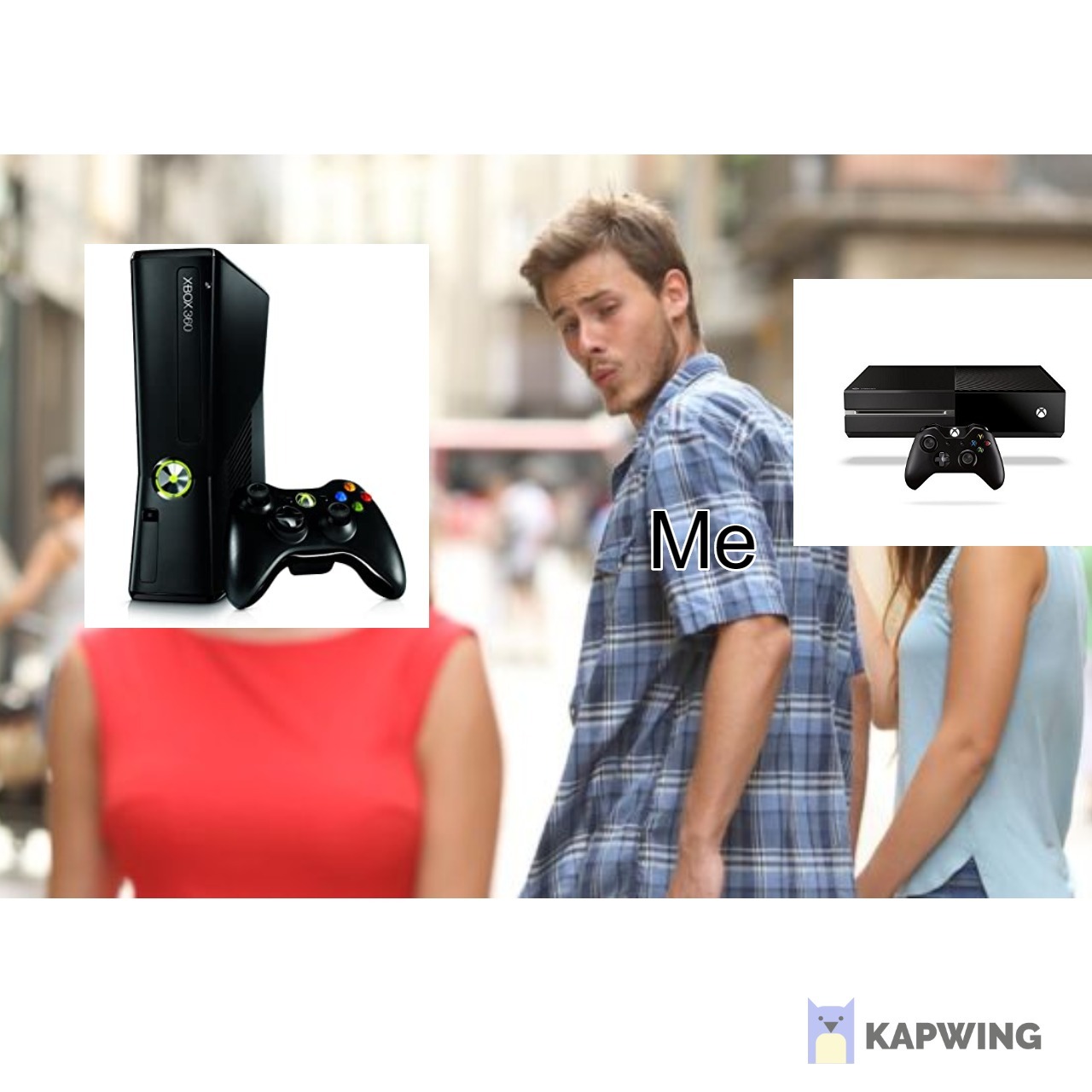 Everyone when we first saw they Xbox One Show case - meme
