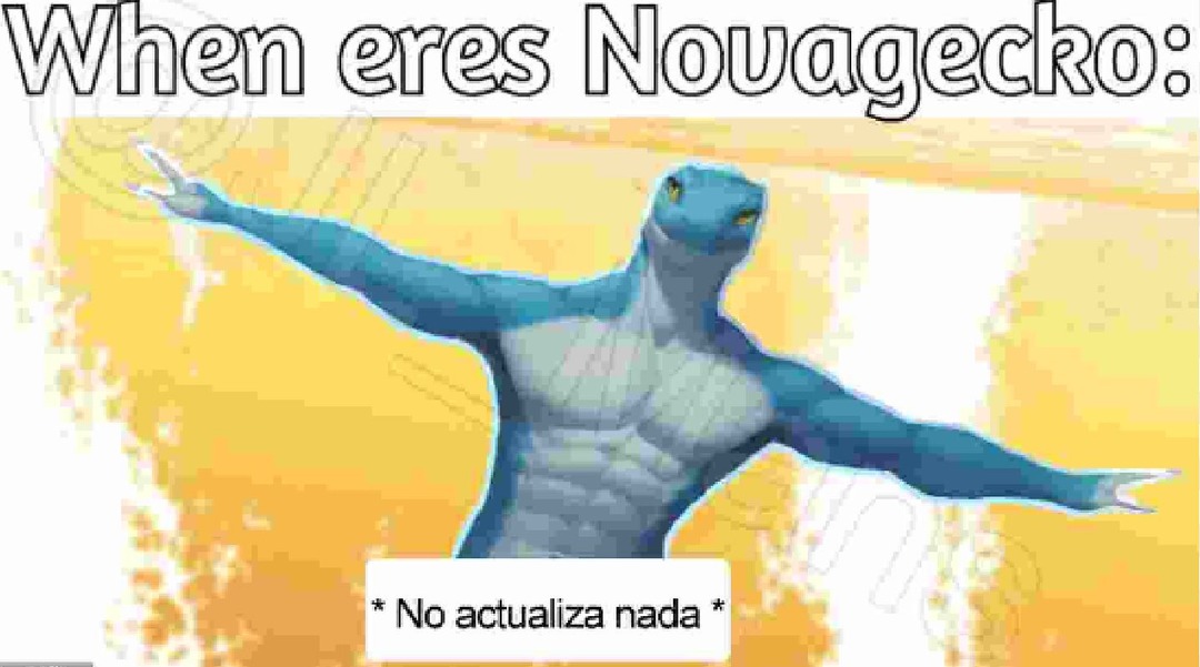 When eres Novagecko: - meme