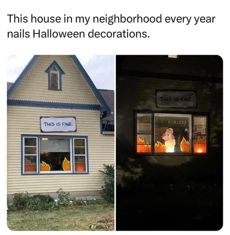 funny halloween meme decoration