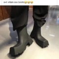 Kanye West villain boots