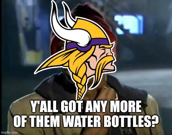 Vikings game meme
