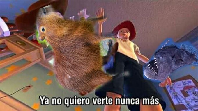 las capibaras son eternas, esto nunca pasará - meme
