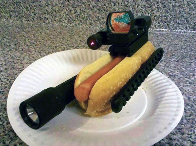 Tactical Hotdog - meme