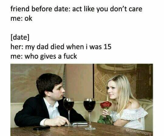 Perfect date  - meme