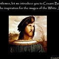 Este verga es Cesar Borgia. La imagen que usan para decir que Jesucristo. Cesar Borgia is the image they use to pass as Jesus Christ