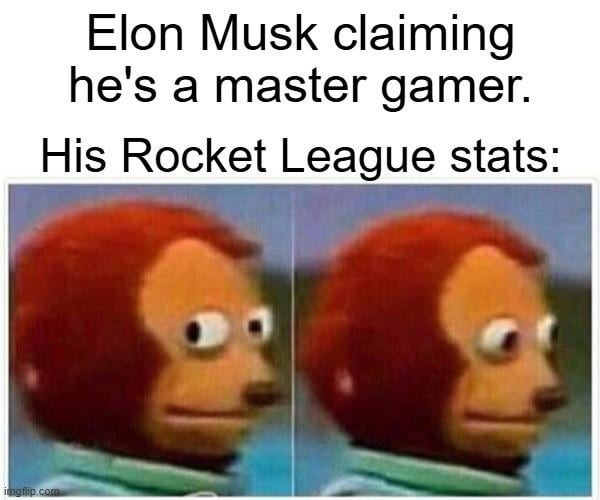 Elon Musk Rocket League meme