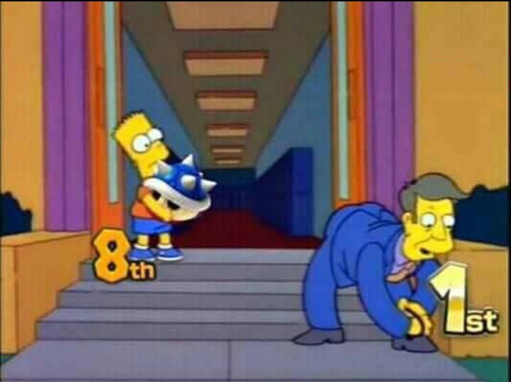 Simpson kart - meme