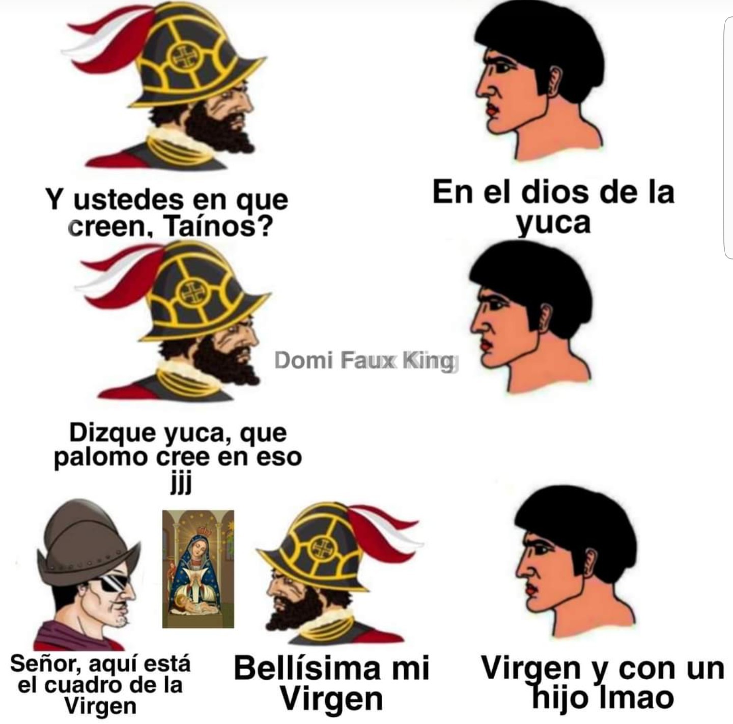 Españoles - meme