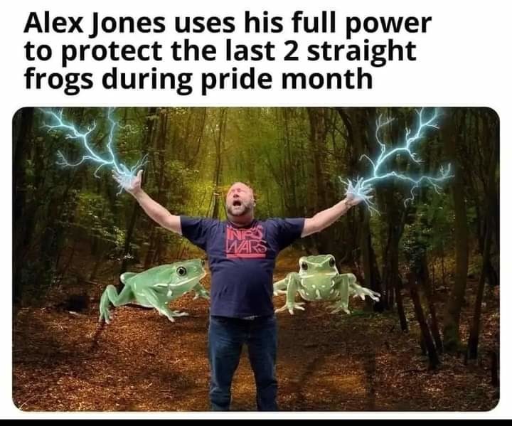 It turns the frogs gay - meme