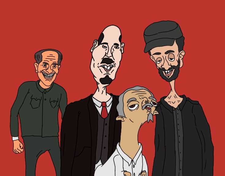 Yo y los papus yendo a crear un estado comunista - meme