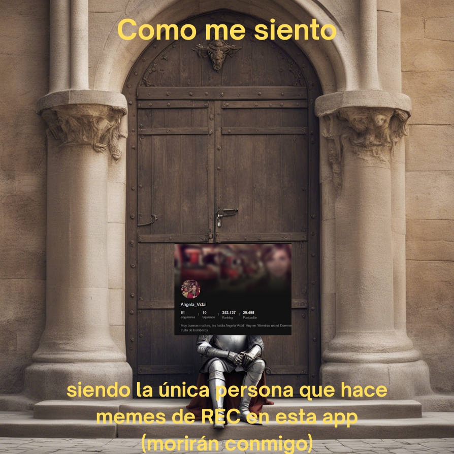 Si alguien ha subido algún meme de REC quiero saberlo en comentarios :computer: