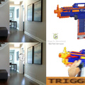Triggered meme Parody, had to "Nerf" it down because Novagecko didnt accept CS:GO Targets and a real gun :(