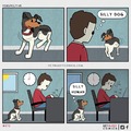 How dogs see us