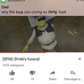Shrek funeral