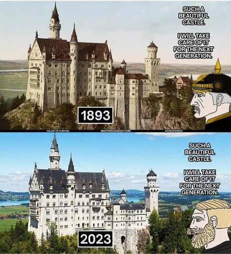 Castles are awesome - meme