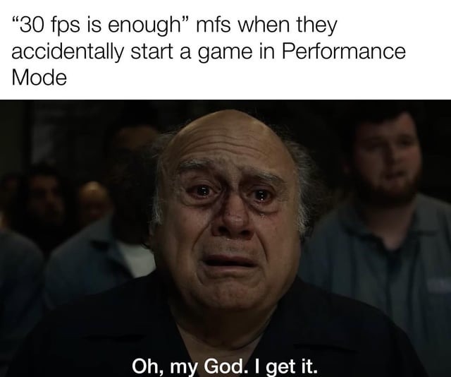 Performance mode - meme