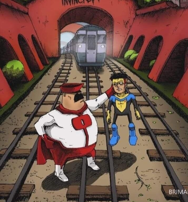 Subway Invincible - meme