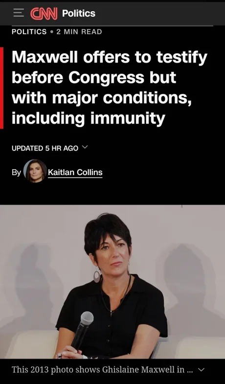 maxwell wants immunity - meme