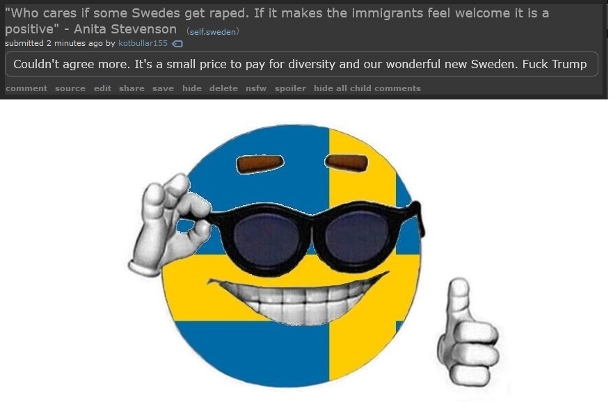 dongs in a swede - meme